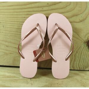 New Havaianas Flip Flops 11/12 Rose Ballet Pink 43/44
